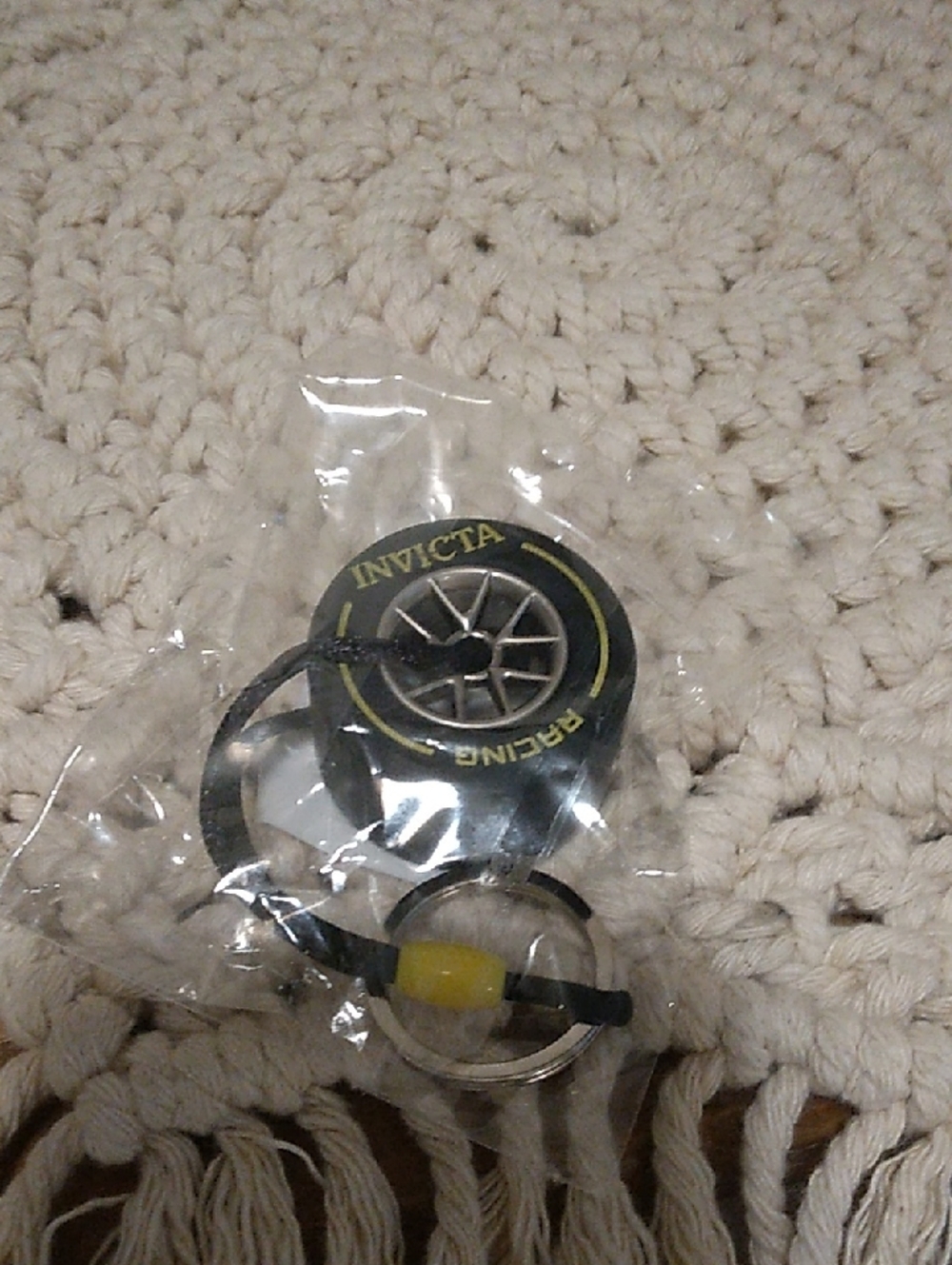 Invicta Racing Tire Keychain - Picture 4 of 7